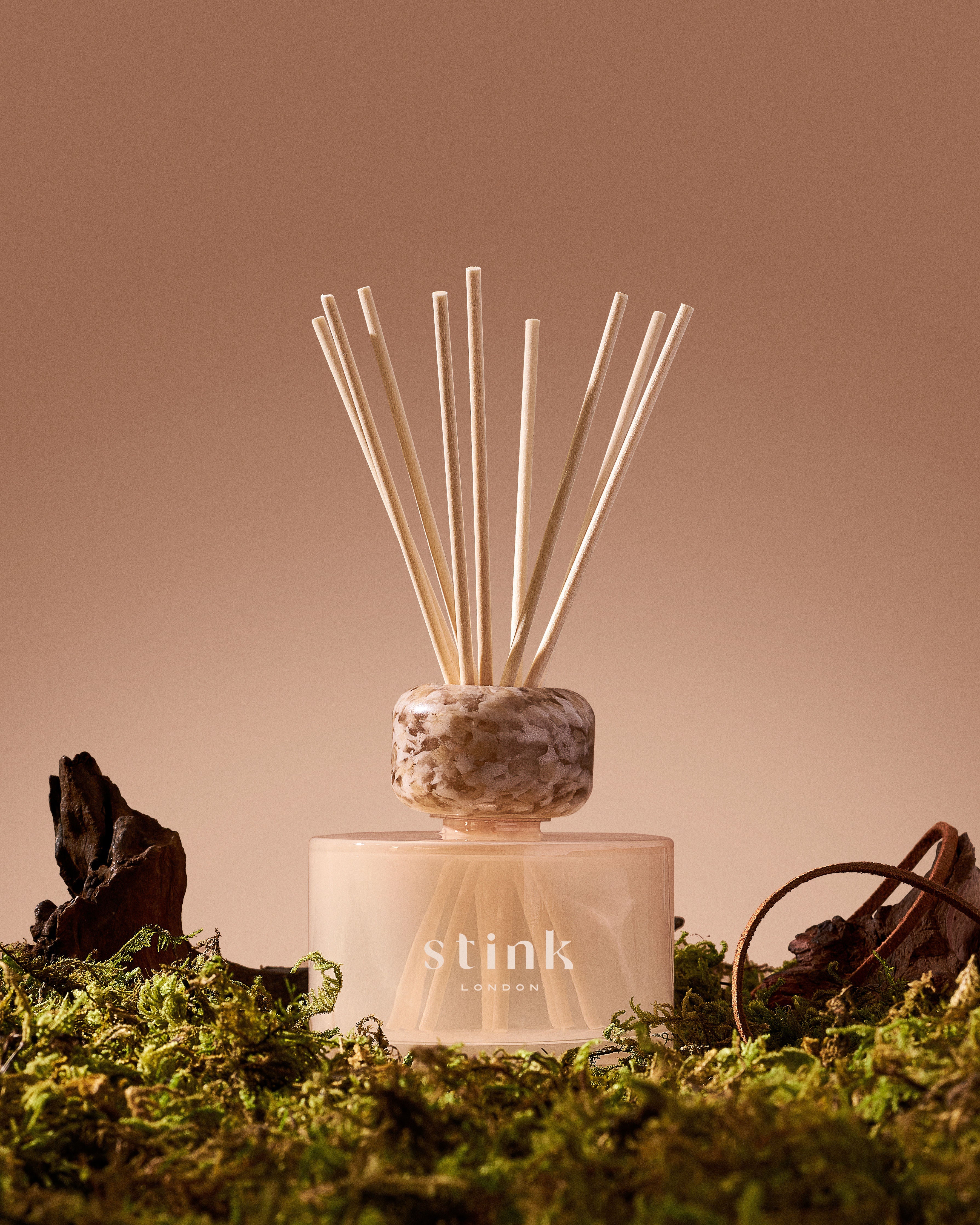 Stink London get a room reed diffuser subscription santal refillable refill pouches home fragrance